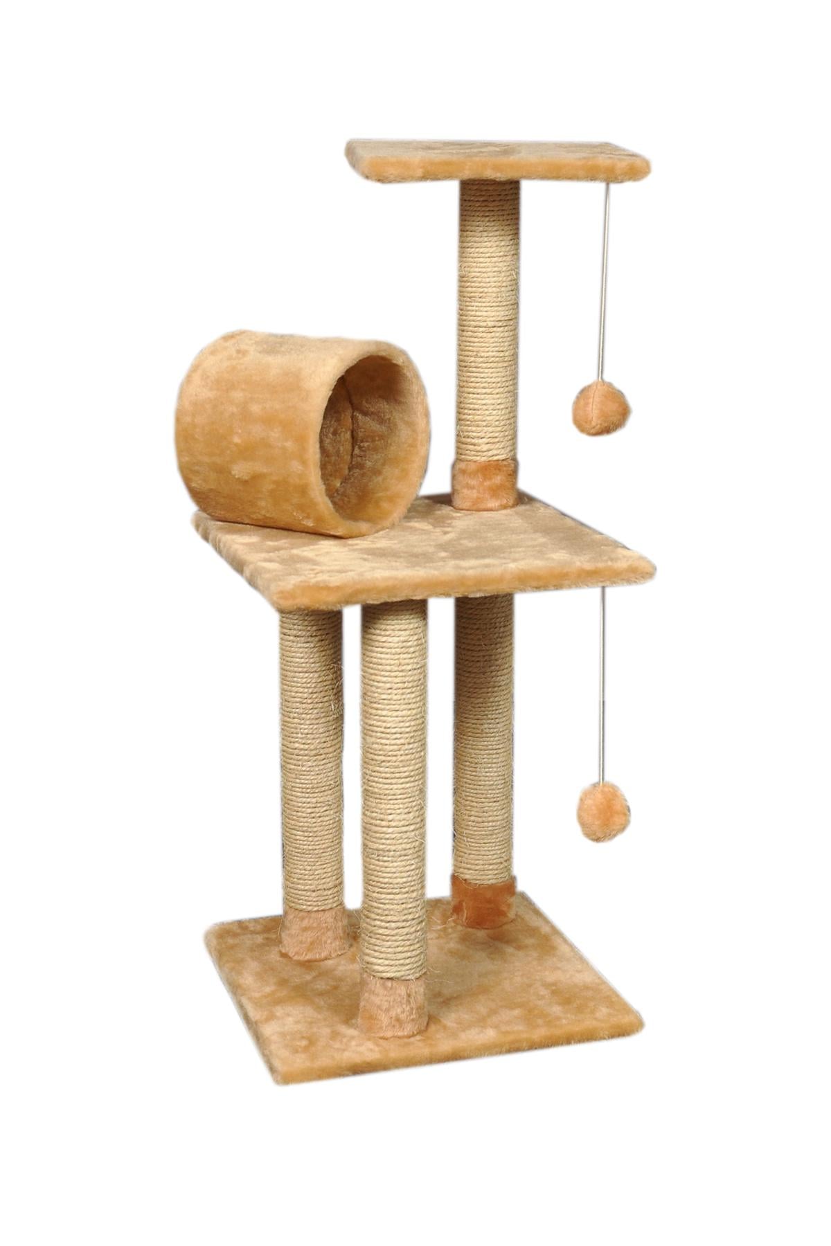 Когтеточка Мур-Мяу Троя сизаль Бежевый (200641267)