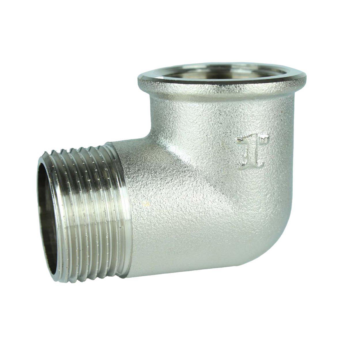 Угольник VA А0150А никелированный 1х1" (000027467)