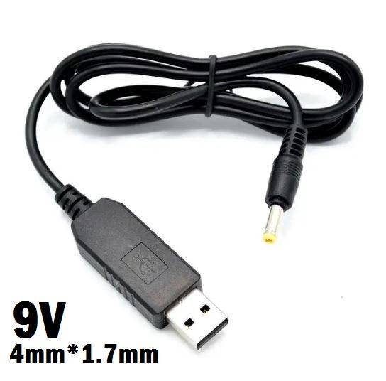 Кабель для роутера USB DC 4,0х1,7 мм 9V (7909) - фото 6