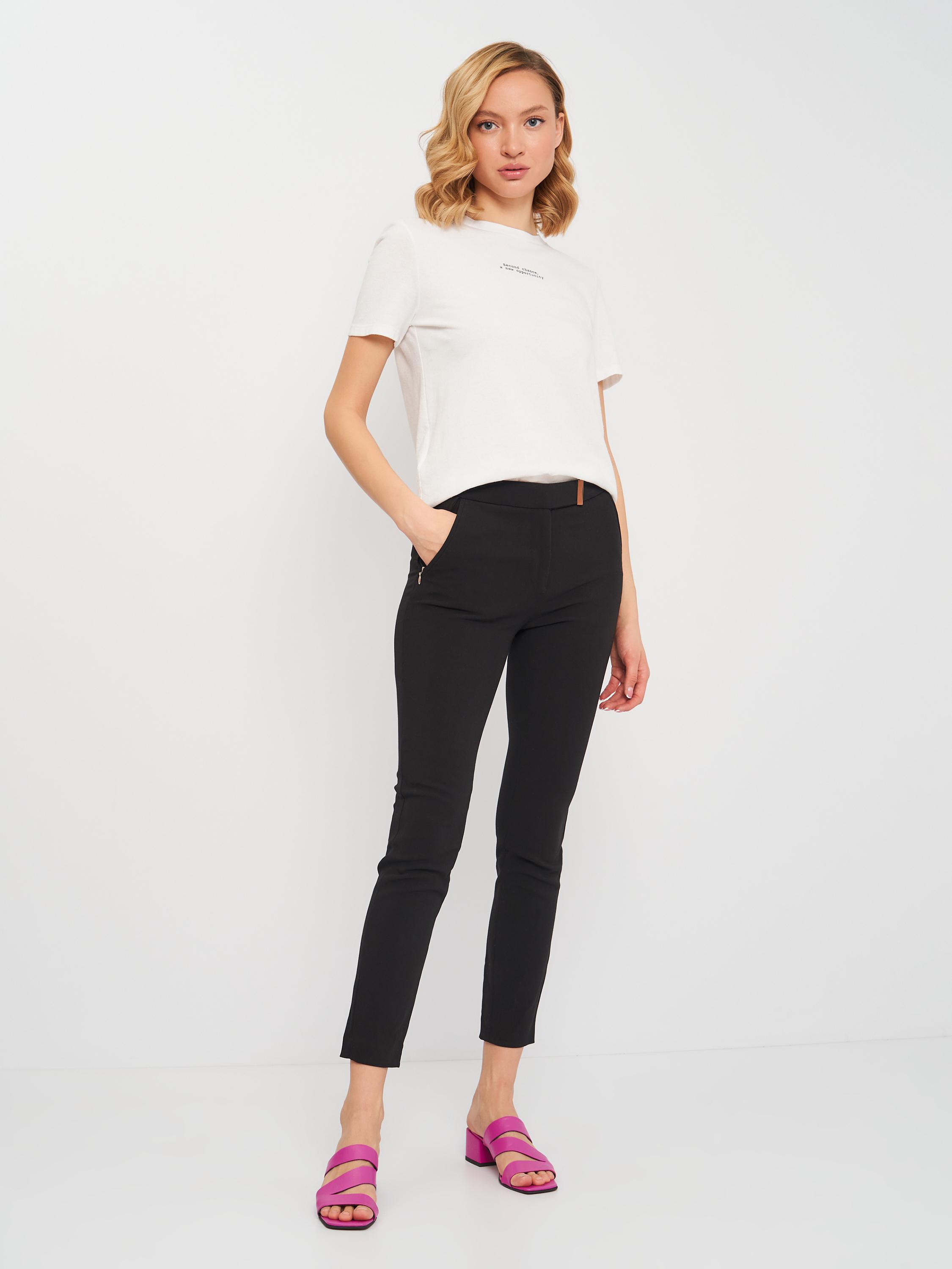 Брюки H&M р. 36 Черный (7579409) - фото 3