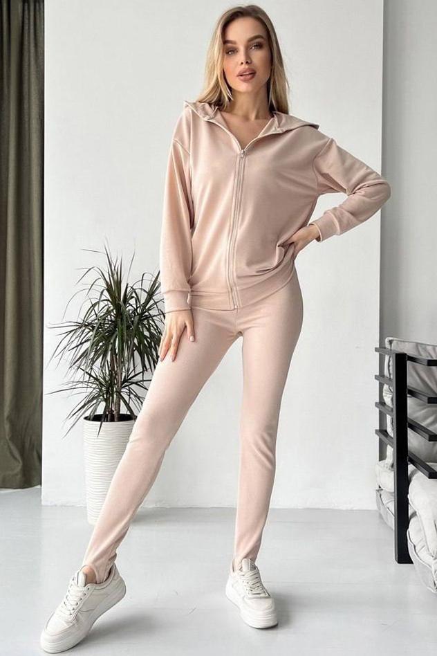 Костюм жіночий р. 44 Бежевий (172689)