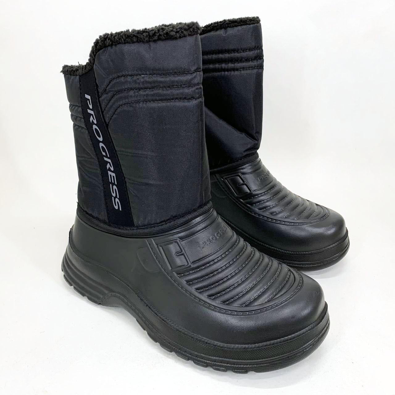 Черевики чоловічі утеплені гумові р. 43 27 см (13353390)