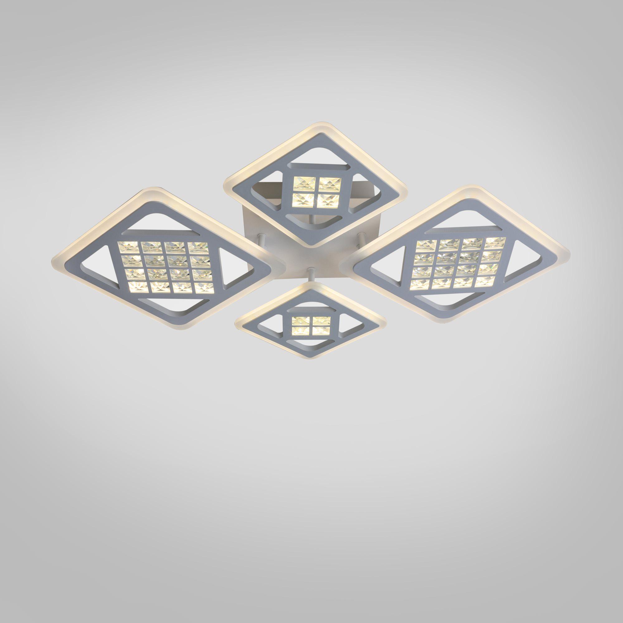 Люстра светодиодная акриловая Valeso V K28889-2 2 WT