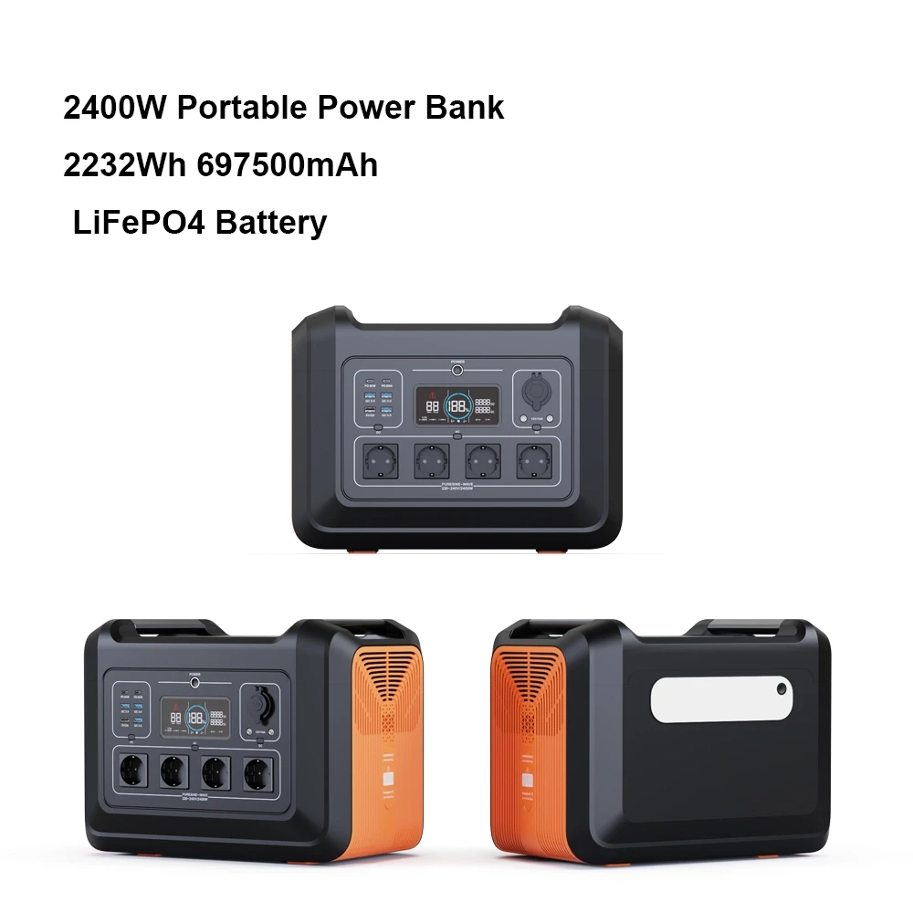 Зарядна станція портативна SOUOP UPP-2400 697500 мА/г 2232Wh - фото 5 Зарядна станція портативна SOUOP UPP-2400 697500 мА/г 2232Wh - фото 5