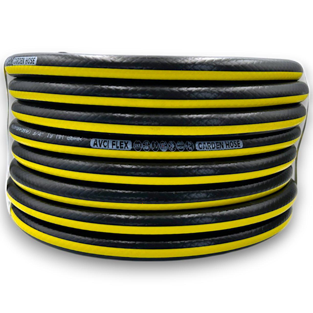 Шланг садовий поливальний 3/4" 50 м поливальний пістолет/конектор/адаптер та ніж - фото 6