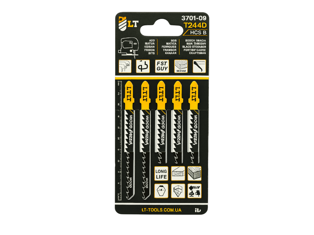 Полотно для электролобзика LT Т244 D (3701-09) Полотно для электролобзика LT Т244 D (3701-09)