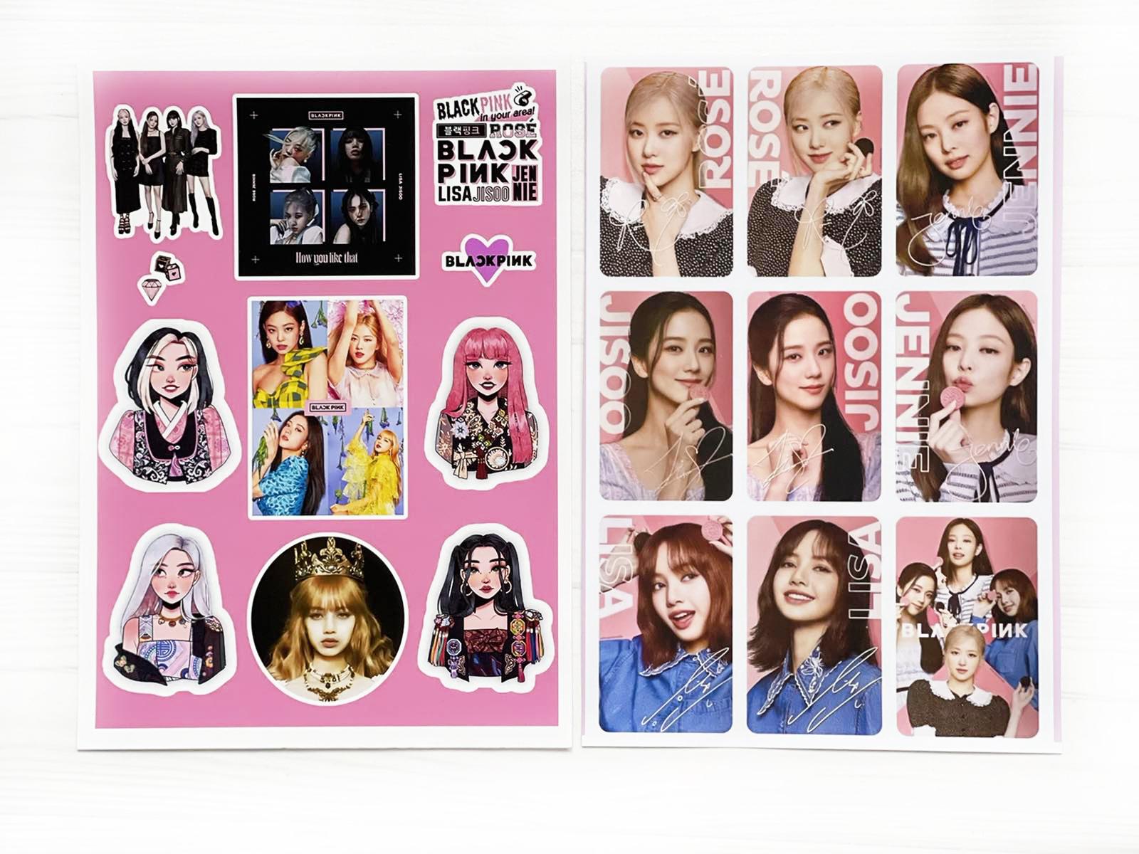 Подарунковий бокс K-Pop Magic Box Mega Mega №2 Black/Pink (14028515) - фото 3