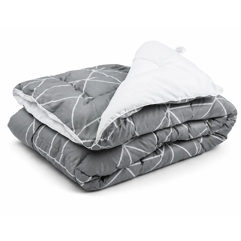 Одеяло силиконовое демисезонное Руно Crystal Grey demi 200х220 см Серый (322.52_Crystal Grey demi)