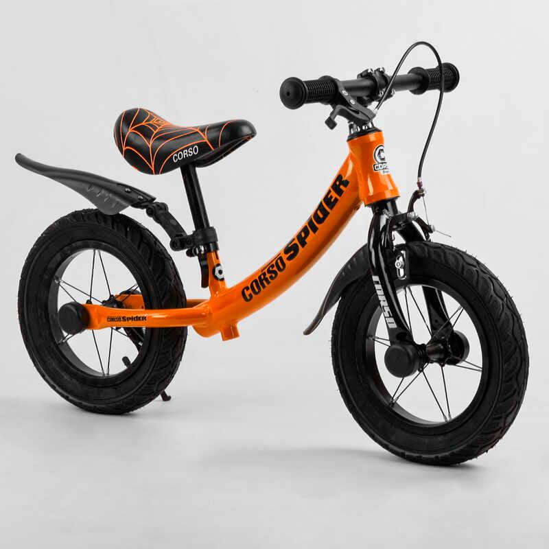 Беговел Corso SPIDER 97517 12’’ алюминиевая рама передний ручной тормоз (103508)