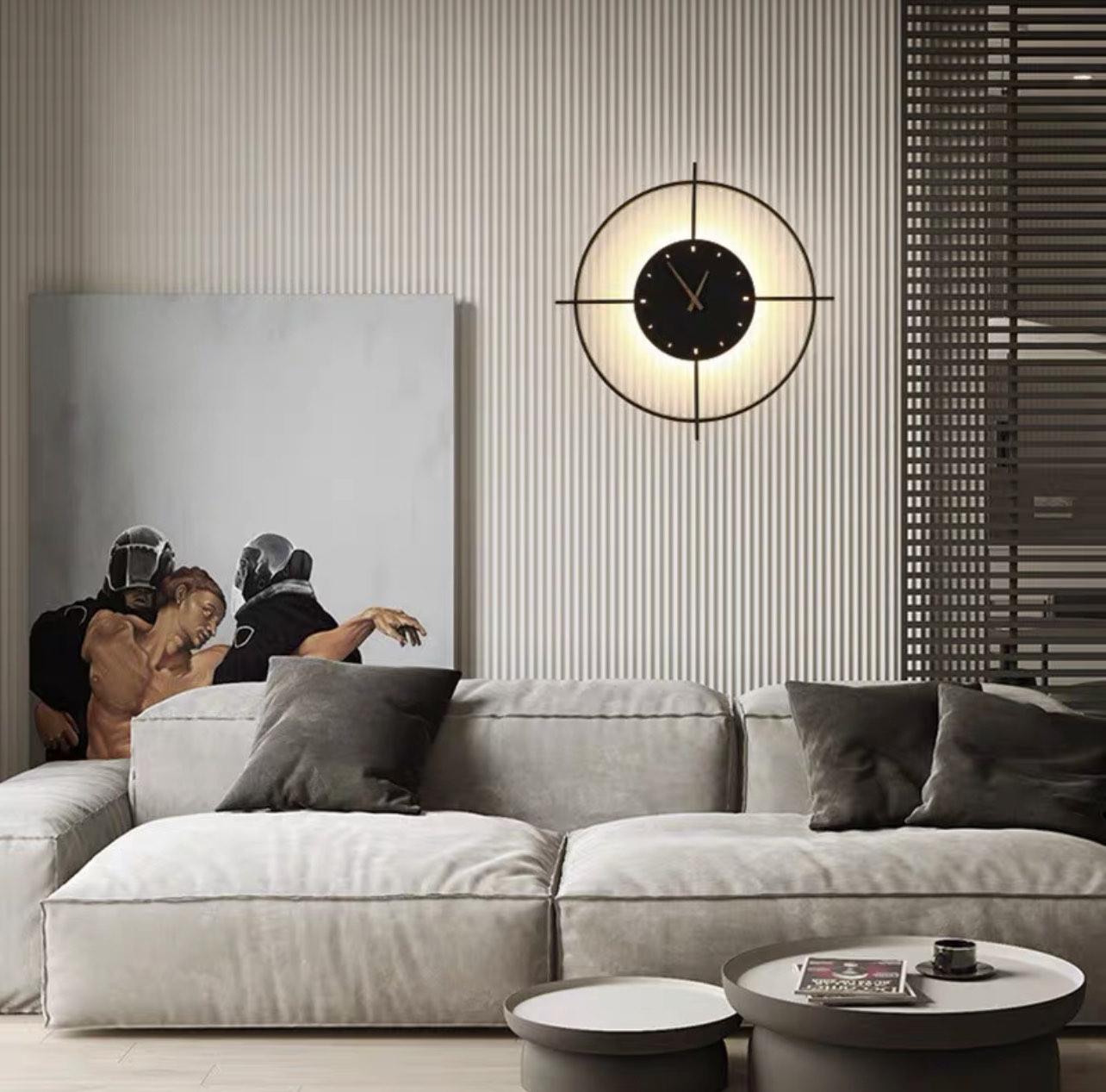 Светильник настенный Clock Lamp 056059/500 bk (9318662)