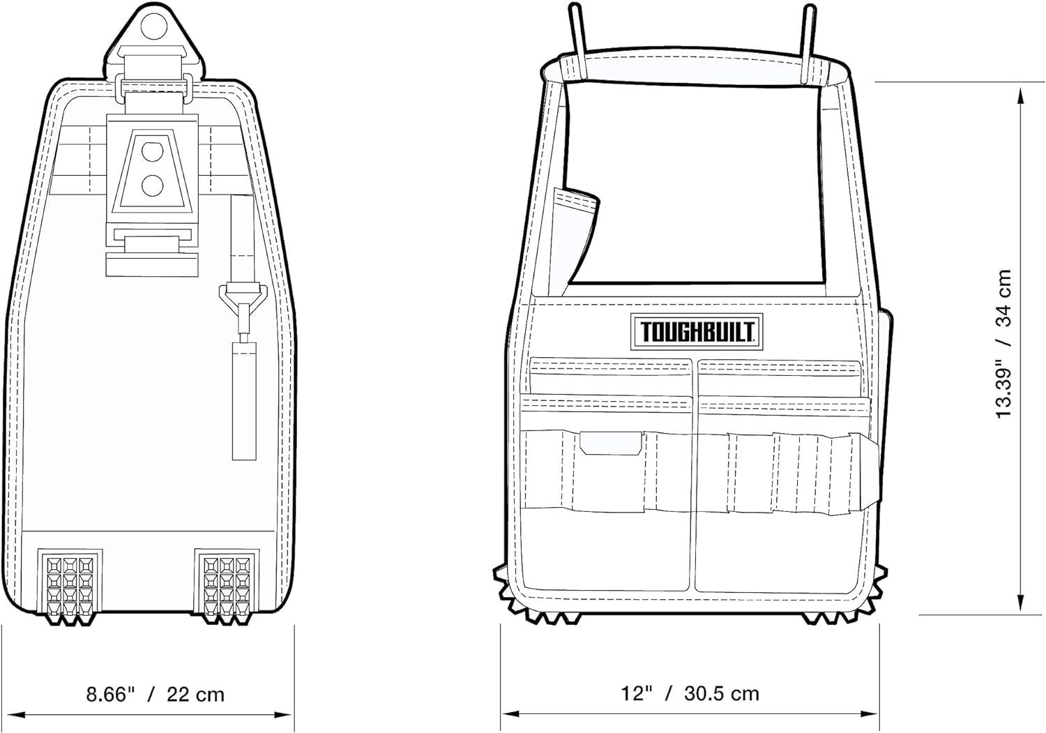 Сумка для інструментів ToughBuilt HardBody модульна (TB-CT-180-8-BEA) - фото 9