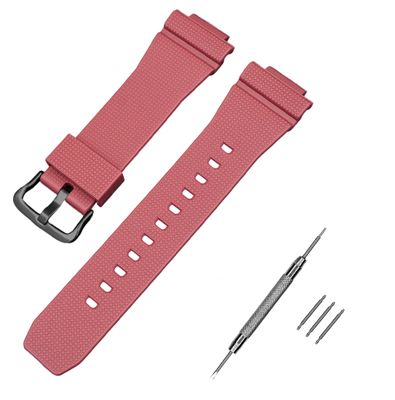 Ремінець для Casio G-Shock GM-2100 B Red BK (3792)