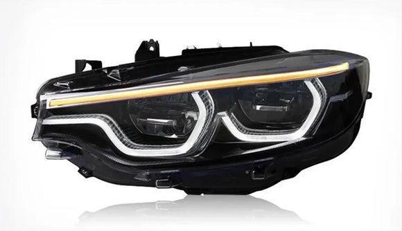 Фары передние GBT для BMW 4 серия F-32 2012-2020 гг. пластик 2 шт. (151064)