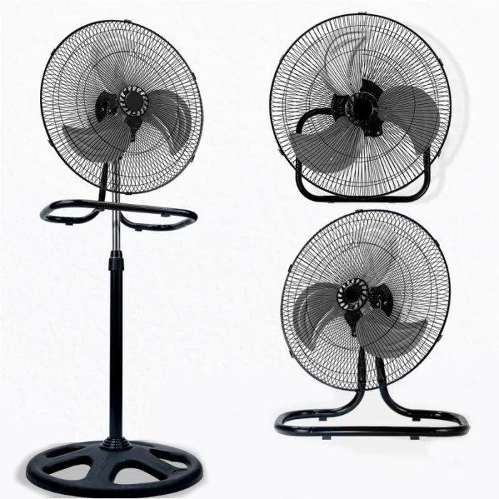 Вентилятор WimpeX 3в1 підлоговий настінний настінний з 3 швидкостями - фото 2