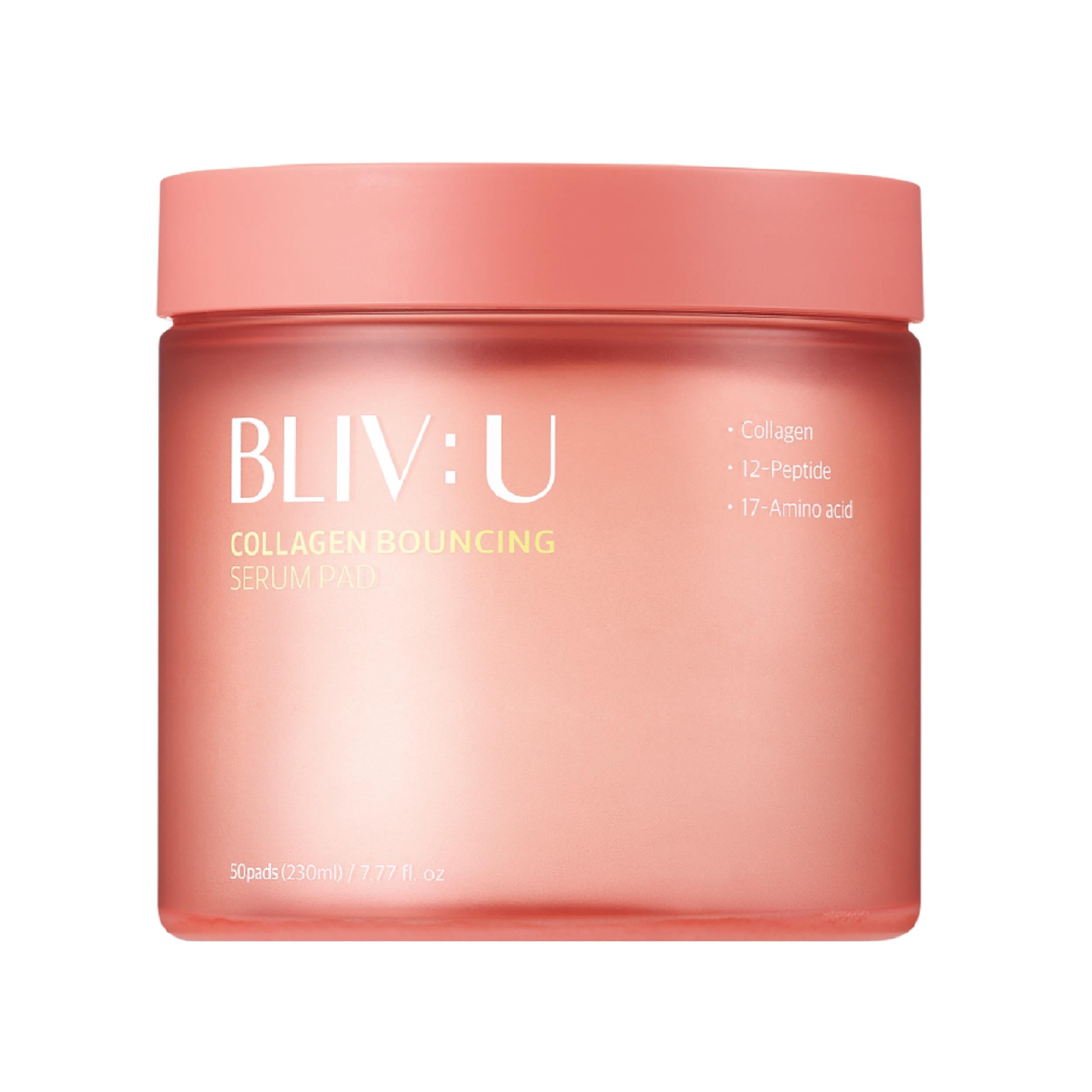 Педы с коллагеном BLIV:U Collagen Bouncing Serum Pad 50 pads