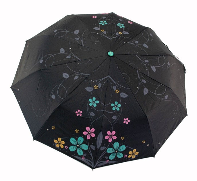 Зонт женский полуавтомат Max Бирюзовый (hub_124-2) - фото 1 Зонт женский полуавтомат Max Бирюзовый (hub_124-2) - фото 1