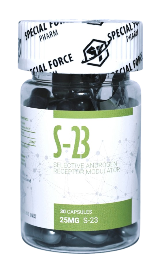 Бустер гормонов САРМ SARMs Special Force S-23 25 мг 30 капсул