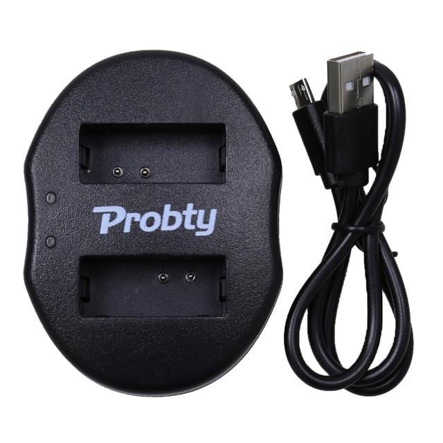 Устройство зарядное USB для 2-х аккумуляторов Canon LP-E12 для Canon EOS M M2 M3 M10 M50 M100 M200 100D