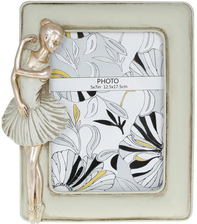 Фоторамка Viljandi балерина 12,5х17,5 см Мятный с золотым