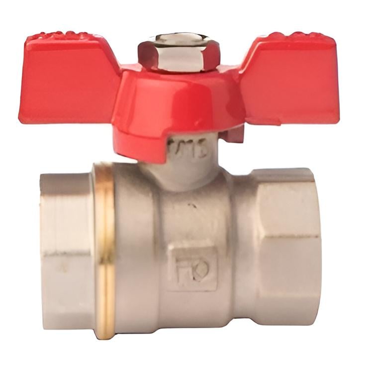 Кран шаровой FADO Modern 1" ВВ прямой латунь (KB23)