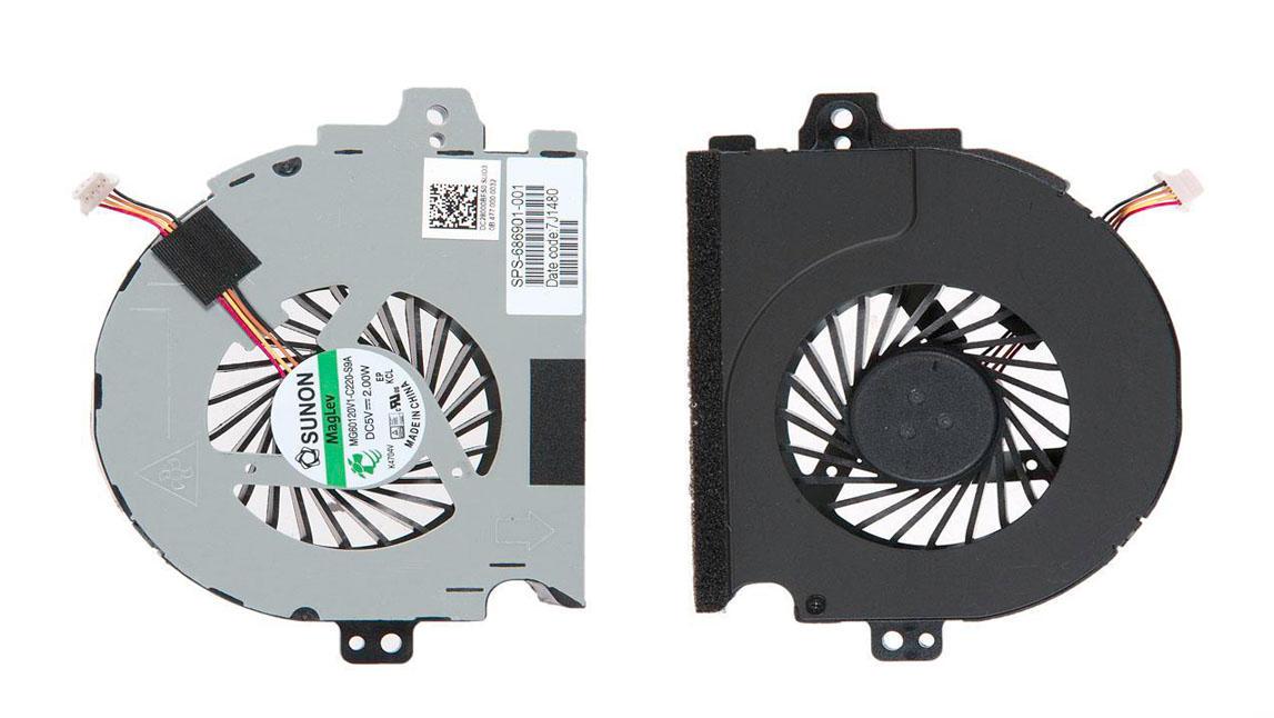 Кулер для ноутбука HP Pavilion M6-1000 5V 0.25A 4-pin SUNON