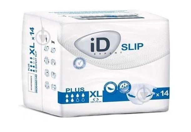 Подгузники для взрослых ID SLIP Plus XL 14 шт. (2450192357)