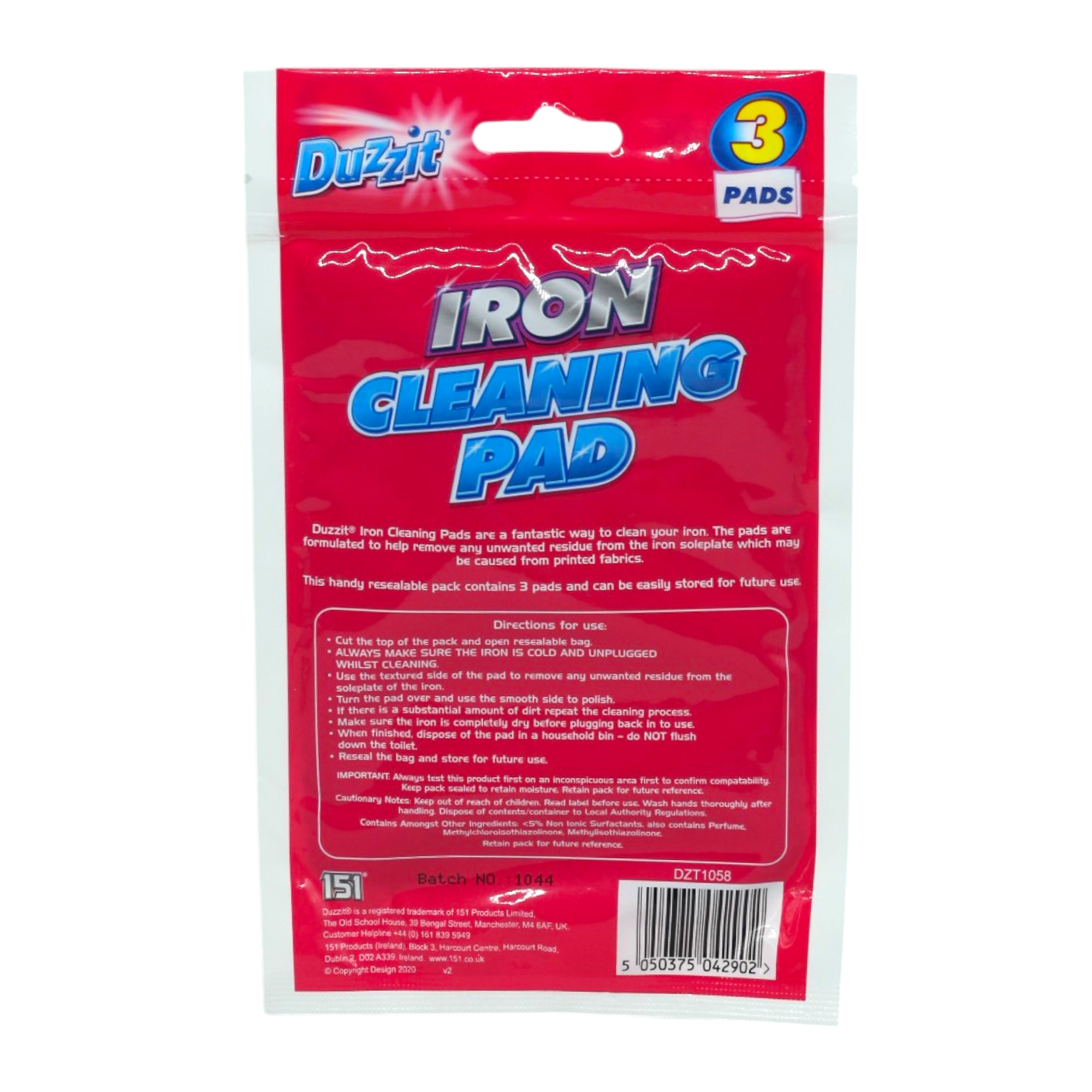 Салфетки для чищення праски Duzzit 3 шт. (НФ-00008943) - фото 2 Салфетки для чищення праски Duzzit 3 шт. (НФ-00008943) - фото 2