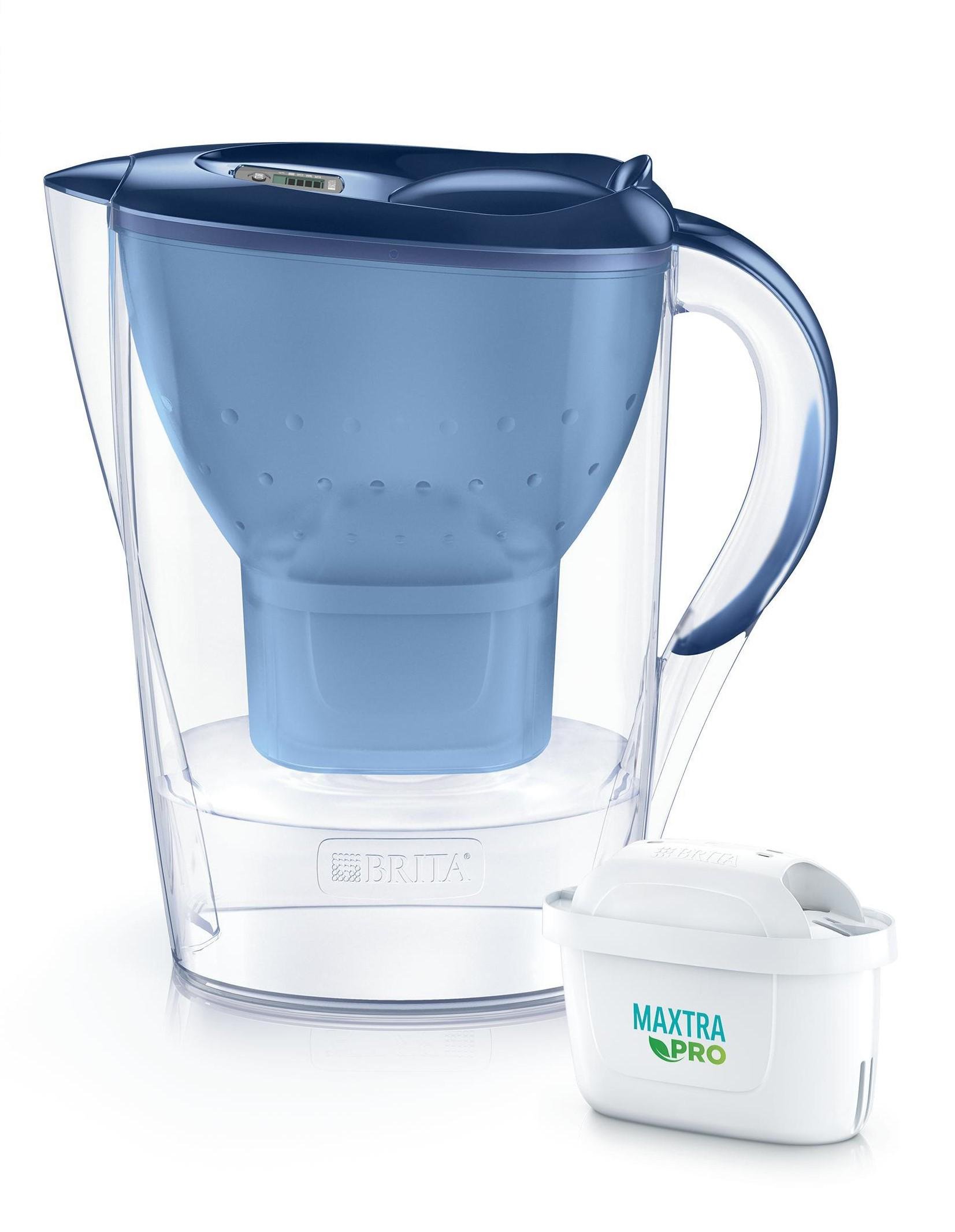 Фильтр для питьевой воды-кувшин BRITA 1052799 Marella Memo MXPro 2,4 л Синий