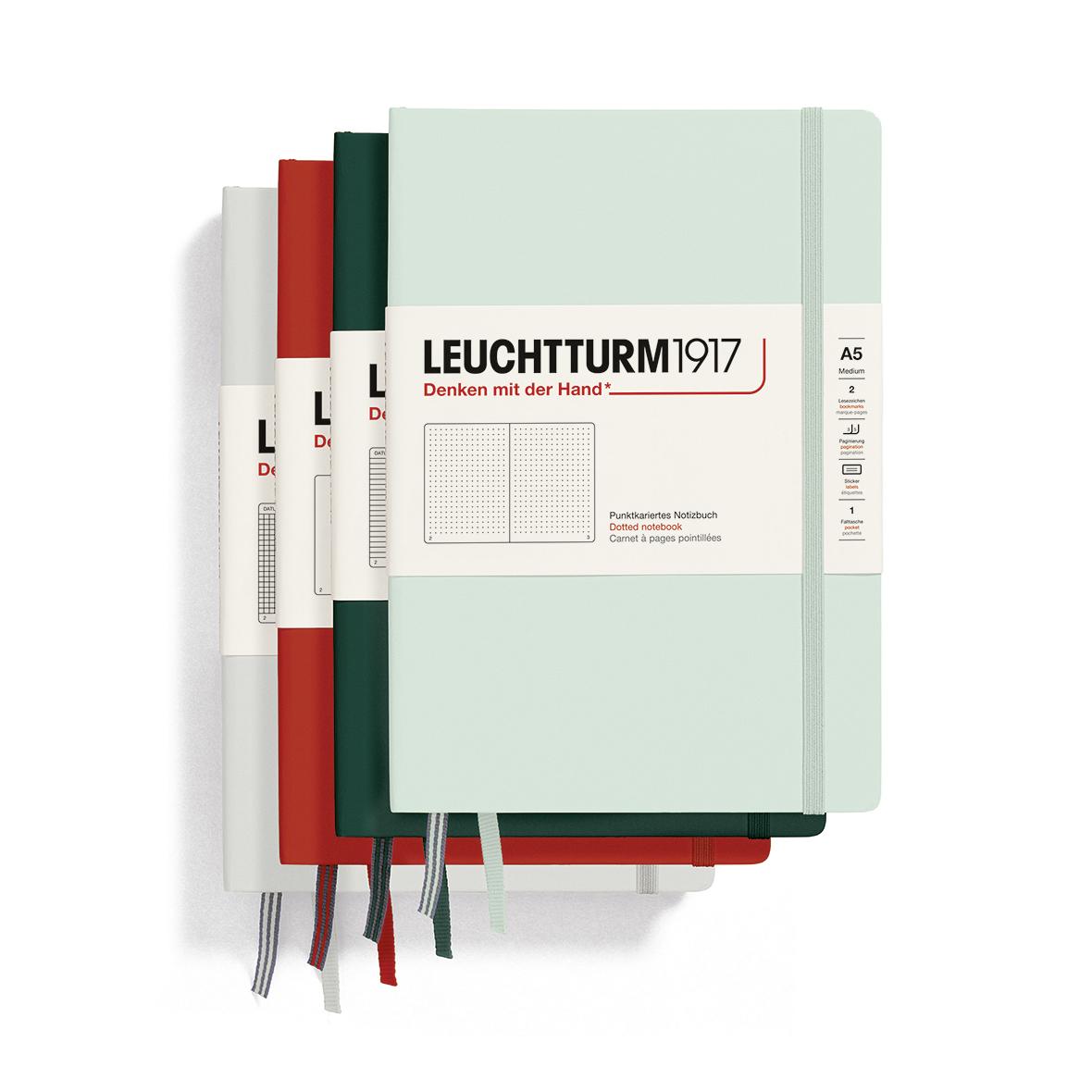 Блокнот Leuchtturm1917 середній крапка Mint Green (367259) - фото 3