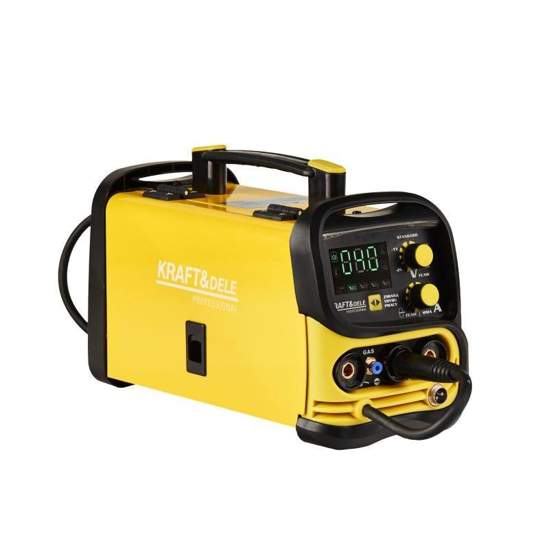 Аппарат сварочный Kraft&Dele IGBT GAS/MIG/MMA/TIG 250 А (KD1882) Аппарат сварочный Kraft&Dele IGBT GAS/MIG/MMA/TIG 250 А (KD1882)
