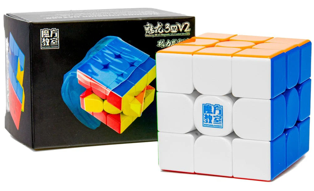 Кубик рубика MoYu MeiLong 3x3 V2 Magnetic UV Coated - фото 4 Кубик рубика MoYu MeiLong 3x3 V2 Magnetic UV Coated - фото 4