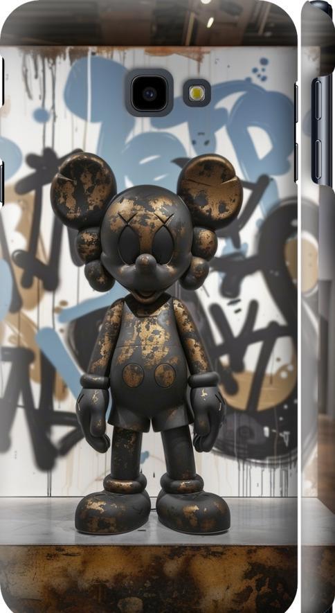 Чехол на Samsung Galaxy J4 Plus 2018 Bronze kaws v2 (6098m-1594-42517)