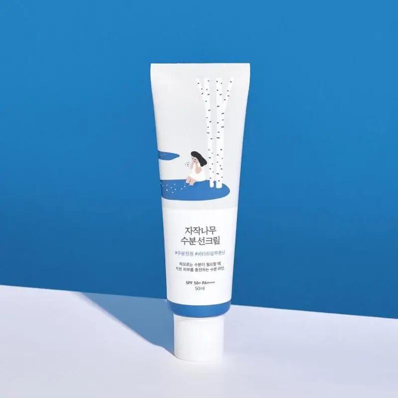 Крем сонцезахисний ROUND LAB Birch Juice Moisturizing Sunscreen 50 мл (10461648) - фото 7