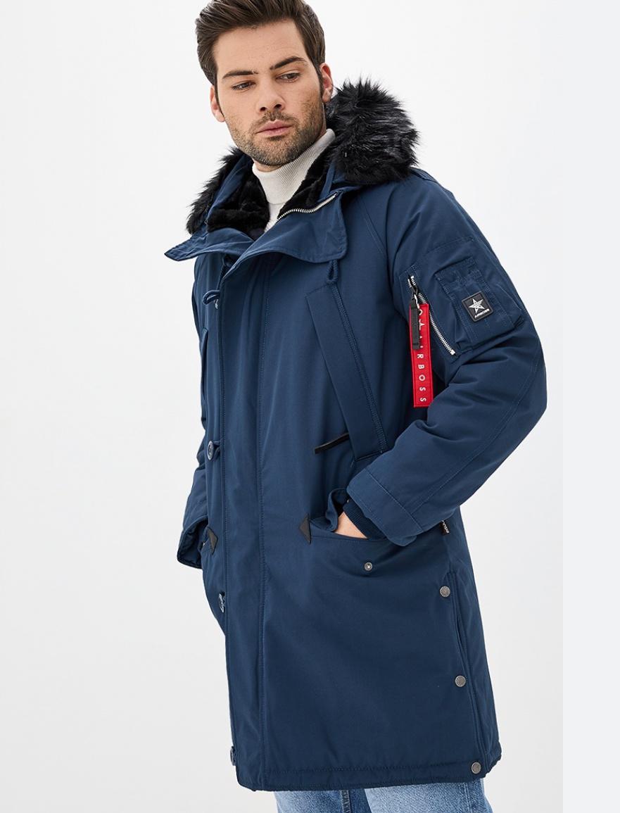 Куртка-парка Airboss N-5b Tardis L Чорний (28609)