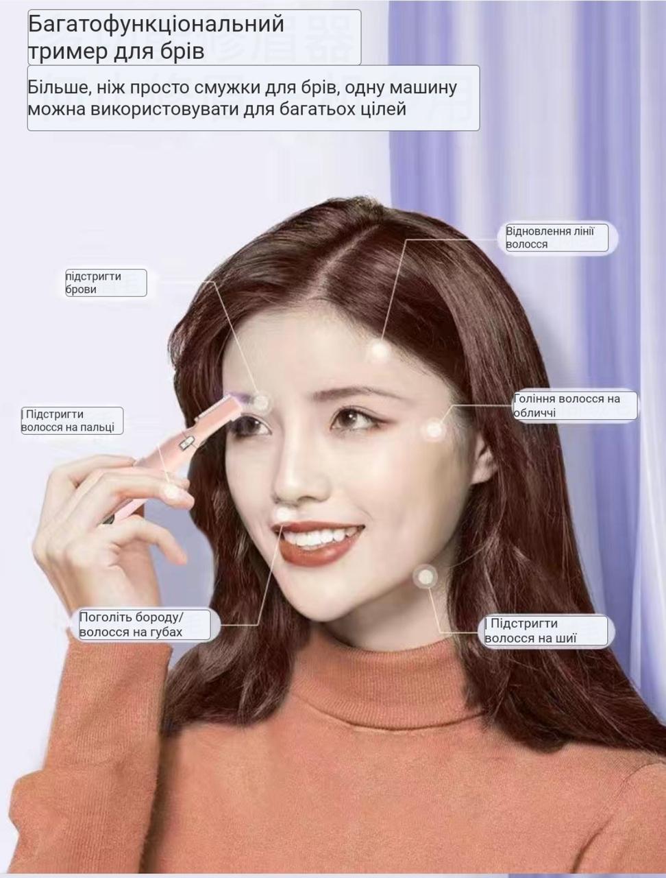 Тример багатофункціональний WUSHANG з дисплеєм Зелений (2123025575) - фото 2 Тример багатофункціональний WUSHANG з дисплеєм Зелений (2123025575) - фото 2