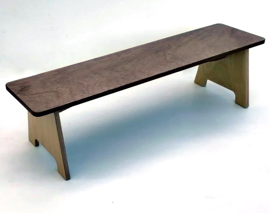 Лавка дитяча з дерева Марувуа Капучино (САЧ-001809)