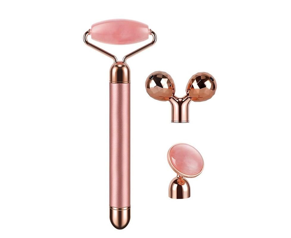 Вибромассажер для лица 6в1 Energy Beauty 20 6 насадок