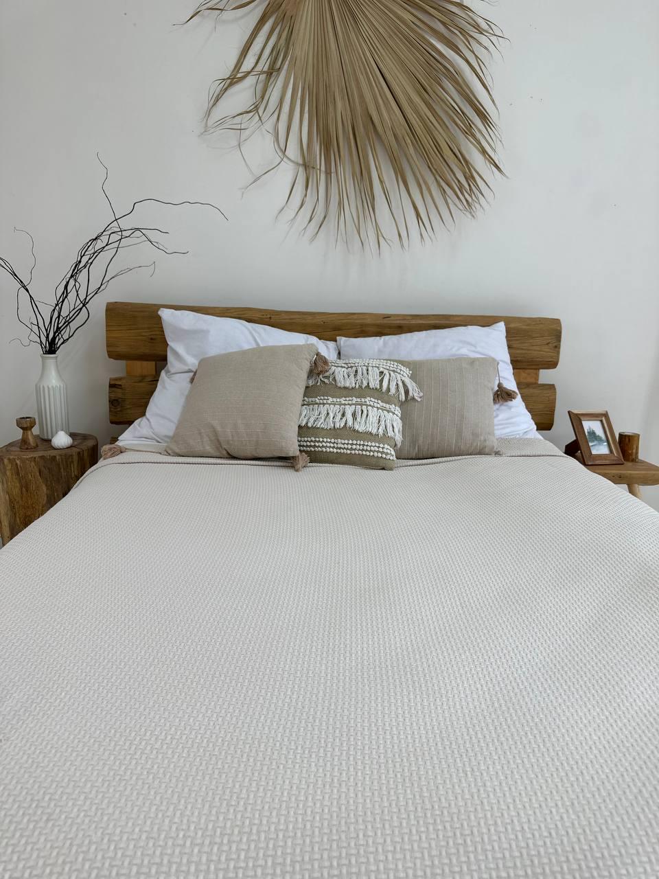 Покривало SOFT бавовна 220x230 см Бежевий (18289105) - фото 5 Покривало SOFT бавовна 220x230 см Бежевий (18289105) - фото 5