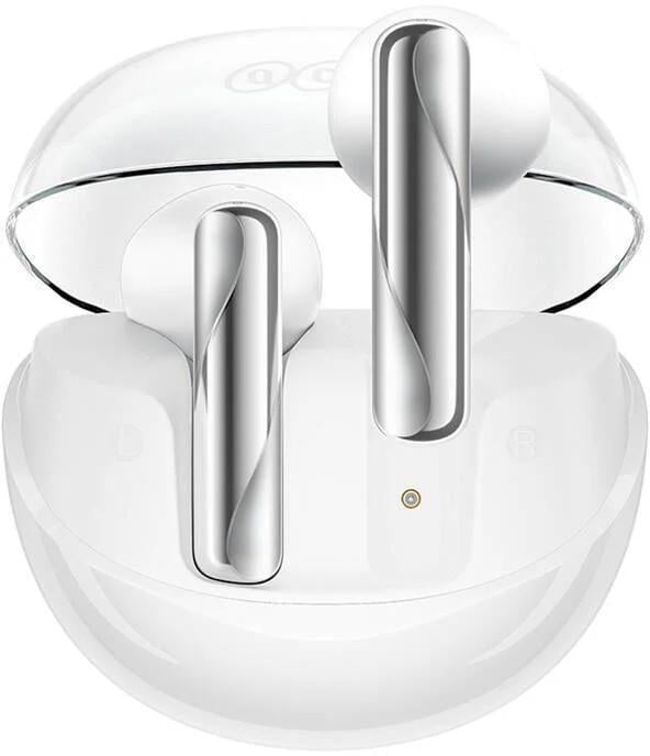 Навушники бездротові QCY AilyBuds Clear Білий (T32)