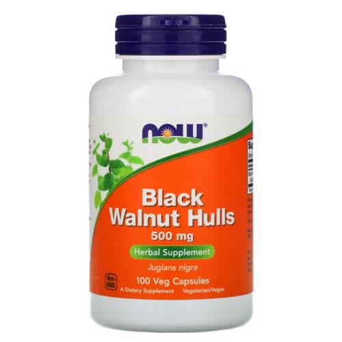 Черный орех NOW Black Walnut Hulls 500 мг 100 veg capsules (NOW-04606) Черный орех NOW Black Walnut Hulls 500 мг 100 veg capsules (NOW-04606)