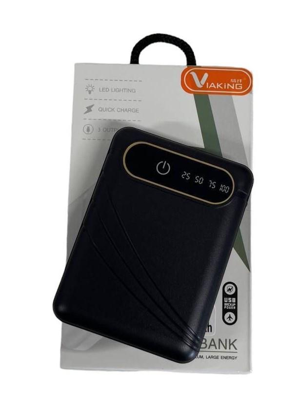 Повербанк Viaking N-8 со встроенным LCD дисплеем 50000 mAh Черный (NBLAC88) - фото 2