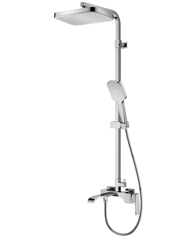 Душова колона із змішувачем KOER KB-56037-01 3 функції Хром (KR6001)