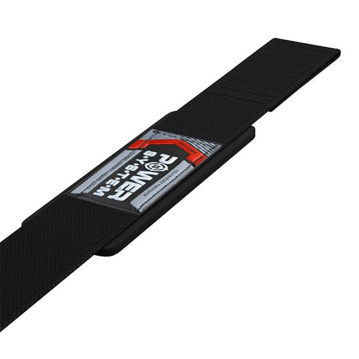 Лямки для тяги Power System PS-3400 Power Straps Black/Red (21398851) - фото 5