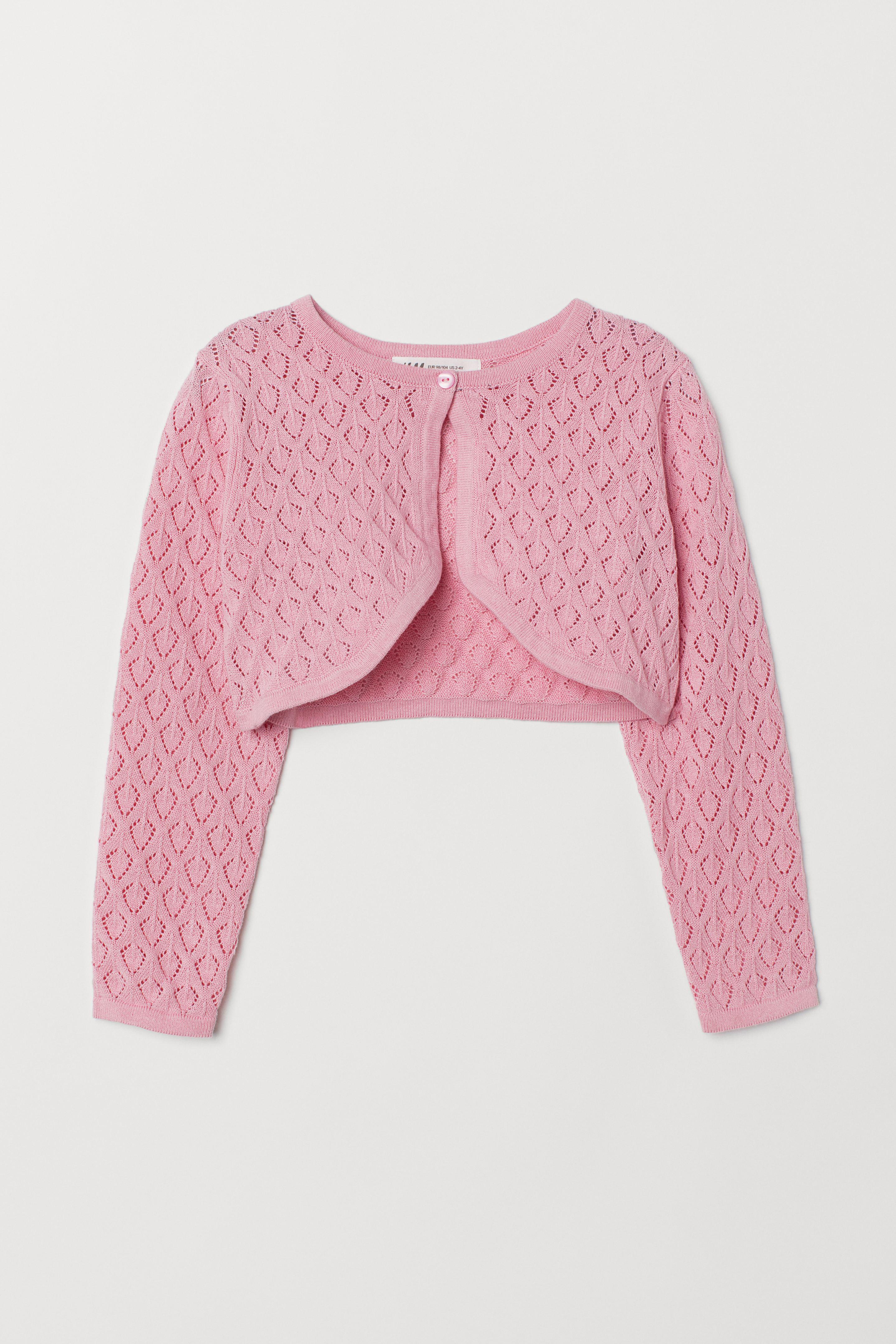 Болеро H&M 92 см Розовый (6980399)