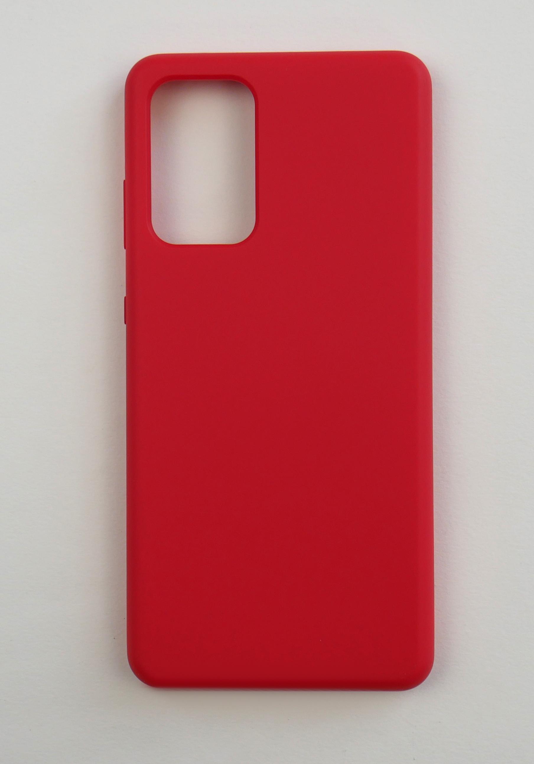 Чехол Jelly Silicone Case (Full cover no logo) Samsung A72 Red (14)