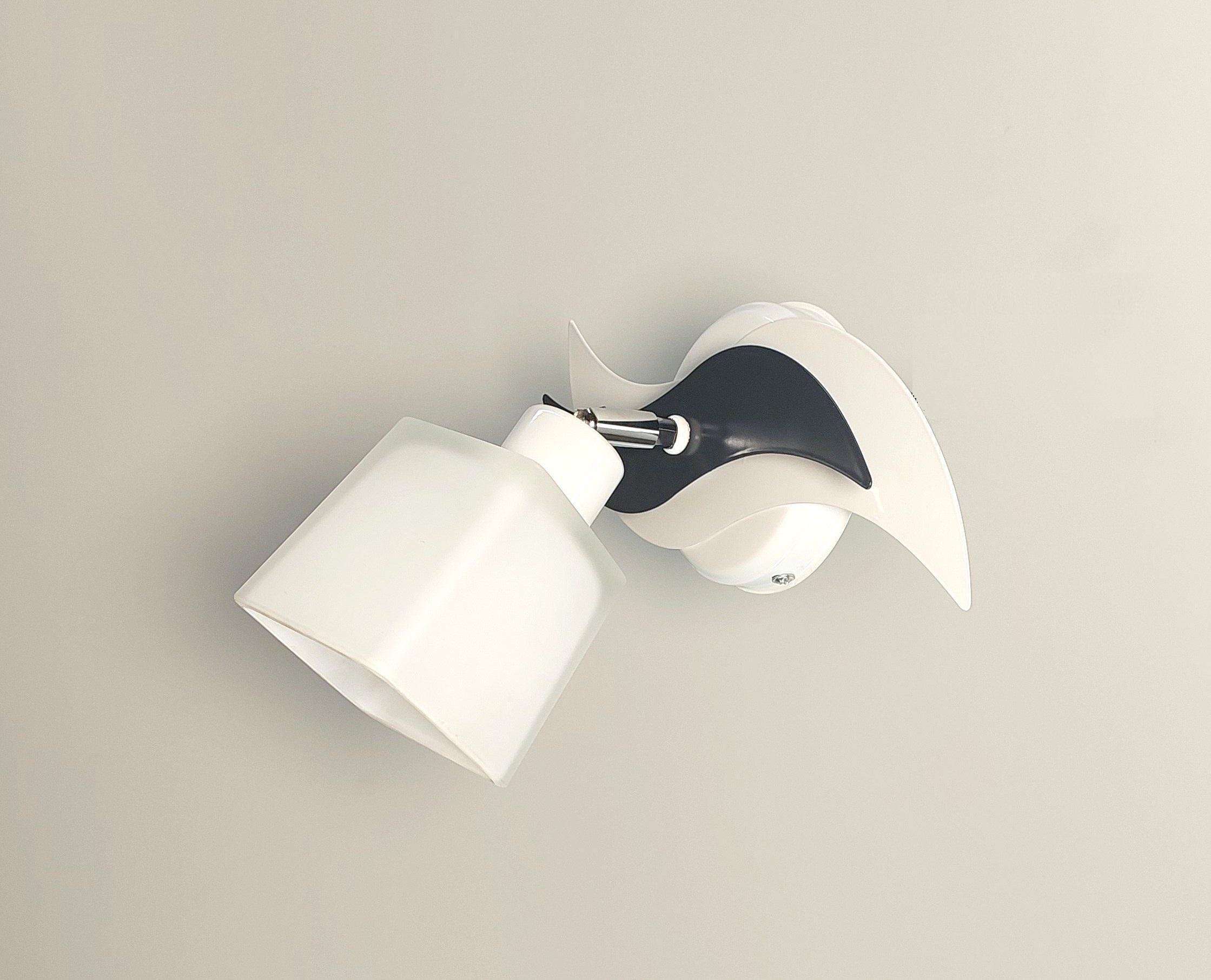 Бра настенный Бриз поворотный металлический Белый/Серый