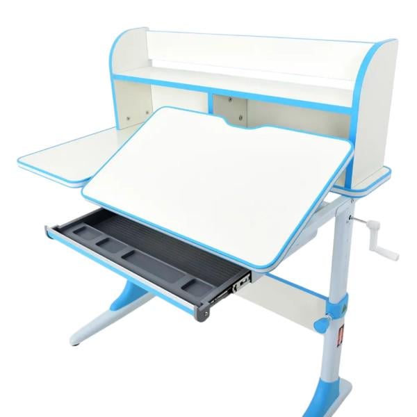 Парта дитяча Bambi із регулюванням висоти Біло-блакитниий (M 4804-4) - фото 6 Парта дитяча Bambi із регулюванням висоти Біло-блакитниий (M 4804-4) - фото 6