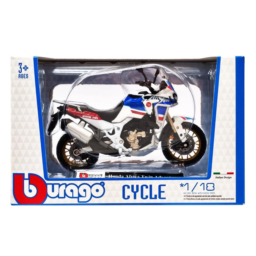 Мотоцикл Bburago Honda Africa Twin Adventure 1:18 (IM-176-D-5)