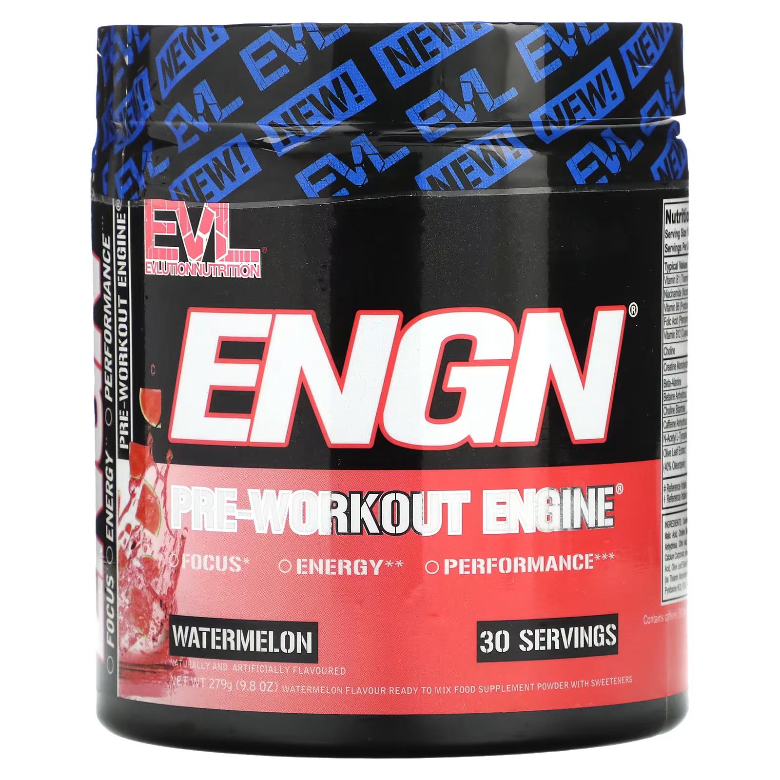 Предтренировочный комплекс Evlution Nutrition ENGN Pre-workout Engine Watermelon 279 г