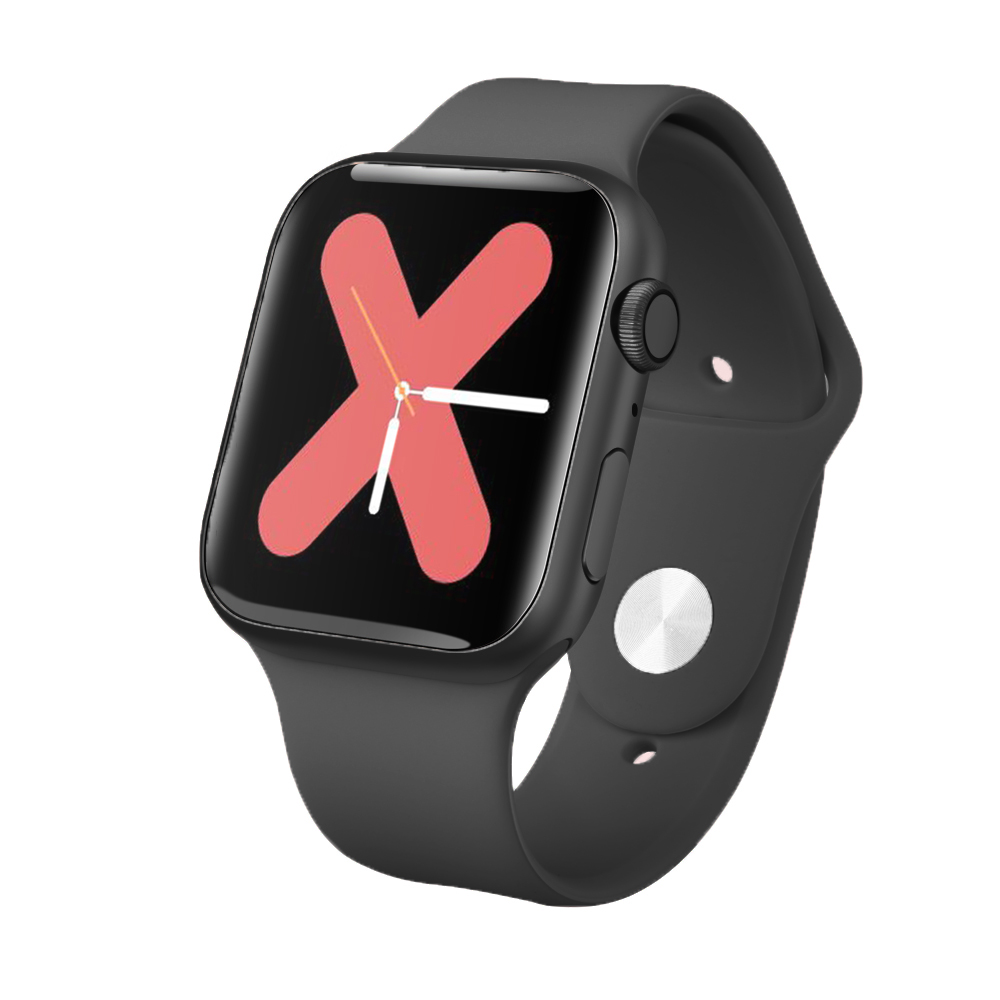 Смарт-годинник сенсорні IWO 11 з бездротовою зарядкою Чорний